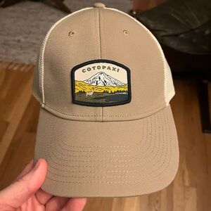 Cotopaxi Tan and Cream Hat